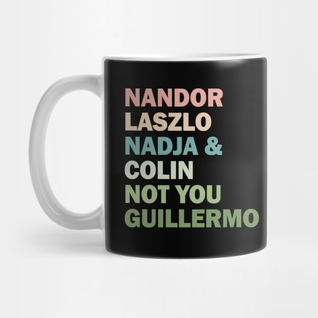 Nandor Laszlo Nadja And Colin Not You Guillermo - Retrocolor by valentinahramov